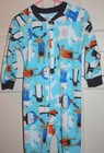 Blue Snowman Winter Holiday Theme Blanket Sleeper Boys 24 months Carters