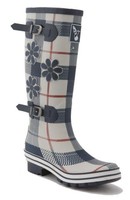 Damen Evercreatures BLAU KARIERT StGeorge Gummistiefel Lovely
