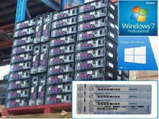 Microsoft Windows 7 Genuine Professional 32 / 64bit Full Version License COA Key