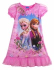New 2016 Toddler Baby Girls Elsa Anna Princess Sleepwear Nightgown pajamas 2T-4T