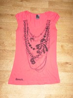 LADIES STUNNING COLOR BENCH TEE-SHIRT TOP GREAT GRAFFICS SIZE SMALL SLEEVELESS