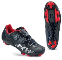 Northwave Blaze Plus MTB Fahrrad Schuhe schwarz/weiß/rot 2016