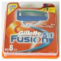 8 x Original Gillette Fusion Rasierklingen