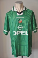1998-2000 Irland Trikot Gr. L Umbro WM Home grün FAI EM Ireland Jersey New Rar