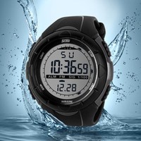 Herrenuhr Armbanduhr Uhr LCD Digital 50M  wasserdicht Analog Sportuhr Watch