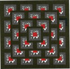 Quilt Kit/Red/black/white/Lots of Boxes/Pre-cut Fabrics Ready To Sew/EXP ****