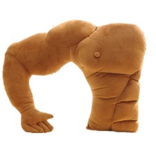 boyfriend pillow boyfriend muscle man arm plush cotton pillow