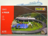 Faller 120472 Faller 6 Pfeiler Faller Brückenpfeiler Faller Auffarht OVP. neu