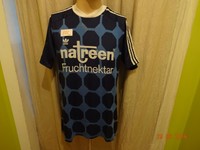 Fortuna Köln Adidas Matchworn Trikot 89/90 "Natreen Fruchtnektar" + Nr.11 Gr.XL