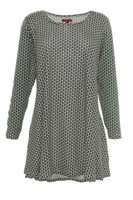 X TWO red Tunika Nanna Damen Stretch Lagenlook