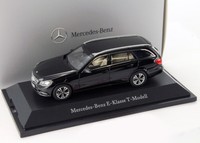 Mercedes-Benz E-Klasse T-Modell S212 obsidianschwarz metallic 1:43 Kyosho MB