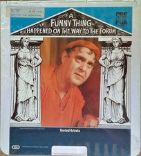 FUNNY THING HAPPENED ON THE WAY TO FORUM - CBS FOX VIDEO- CED VIDEODISC - SEALED