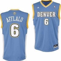 NBA Basketball Trikot/Jersey Revolution30 DENVER NUGGETS Arron Afflalo #6 blau
