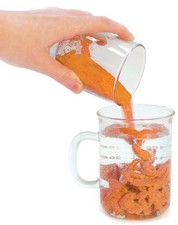 Fluorescent Magic Sand Orange