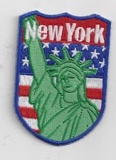 NEW YORK CITY SOUVENIR TRAVEL PATCH - STATUE OF LIBERTY 