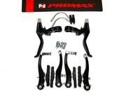Fahrad V-Brake Promax Bremsen Set  inkl. Bremshebel Aluminium