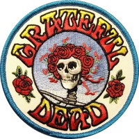 GRATEFUL DEAD AUFBÜGLER / EMBROIDERY PATCH # 13 - AUFNÄHER