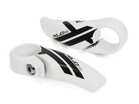 XLC Fahrrad Lenker Pro Bar-Ends gerade BE-A14 83mm, weiß