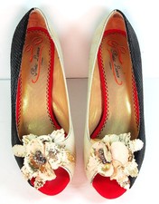 Beautiful Colorful Pelle Moda Berlin-Mk Two Tone Ladies Shoes 7M Euro 37 in Box