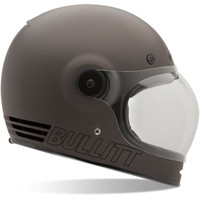 BELL BULLITT RETRO MATT METALLISCH TITAN NIEDRIGES PROFIL KLASSISCH