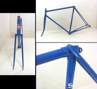 28“ Rennrad Stahl Rahmen BCM Bocama Campagnolo 121 mm 70/ 80 s