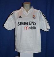Trikot von Real Madrid, Saison 2002/2003, Größe  152, von adidas  -Sammlerstück-