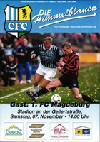 RL 1998/99 Chemnitzer FC - 1. FC Magdeburg, 07.11.1998