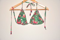 Triangle-Bikini von s.Oliver im Flamingo-Print / Gr.40 / wie neu