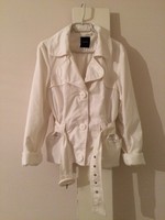 Sommerjacke, Trench, Vero Moda, weiß, Gr. M/L
