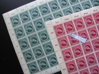 (E6538) DR Nr.900-901** Großer Preis von Wien Pferde in Bögen (Siehe Bilder)