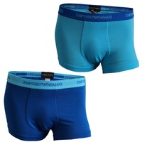 2-er PACK Emporio Armani SHORTS UNTERHOSEN POUCH TRUNKS BOXERSHORT Größe XL