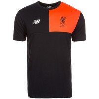 New Balance FC Liverpool T-Shirt Herren schwarz / neonrot NEU
