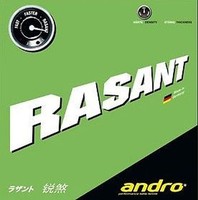 Andro Rasant 1,7/1,9/2,1 mm    Rot / Schwarz  Neu