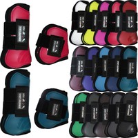 HKM 4er Set Spring Gamaschen Pony VB WB viele Farben