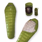 Outdoor Vitals - 0 Degree High Quality Down Sleeping Bag, Ultra Compact (Green)