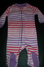 The Children's Place...Girls...3/6 Mos..1PC footed sleeper...Wear Snug Fitting