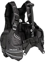 Subgear Black Drake Tarierjacket Reisejacket Gr. XS-XL Tauchjacket BCD