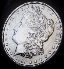 1889 Morgan Dollar - Almost Uncirculated - Fast Shipping - Fast Coin Delivery!