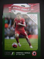 Programm Liverpool - Sevilla Europa League Finale 18.05.2016 Ausgabe Away Goals