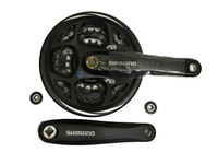 Shimano FC-M311 KRG 42-32-22T 170 mm 4 Kant Schwarz OVP