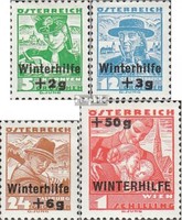 Österreich 613-616 (kompl.Ausg.) mit Falz 1935 Winterhilfe
