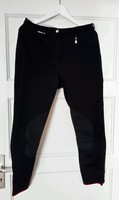 euro- star Reithose Damen Gr. 92 L34 schwarz Kniebesatz