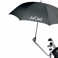 Jucad Golfschirm groß in schwarz - mit Titanstift! Neu!