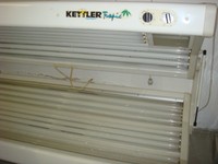 Sonnenbank -  Solarium Kettler - Tropic  20  R  überholt  vom  Sunmobil - -Profi