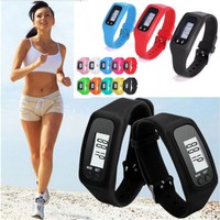 Mini LCD Digital Pedometer Walking Step Distance Calorie Counter Run Calculation