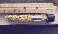 5 Inch Giant Tube Gold Flakes 24 Karet (Pure Gold) Impress Your Friends ! Nice