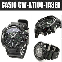 CASIO GW-A1100-1A3ER G-Shock Uhr, Solar & Funkuhr mit Digitalkompass, NEU + OVP