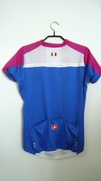 CASTELLI Promessa W. Jersey Radtrikot  Fahrrad Shirt Pink/weiß/blau,  Gr.M (208)