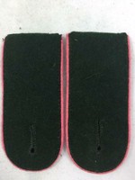 WH Schwarz Elite Schulterklappen Rosa Panzer