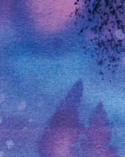 Midnight Blue  Fossil Fern Benartex Cotton Quilt Fabric by the 1/2 yard